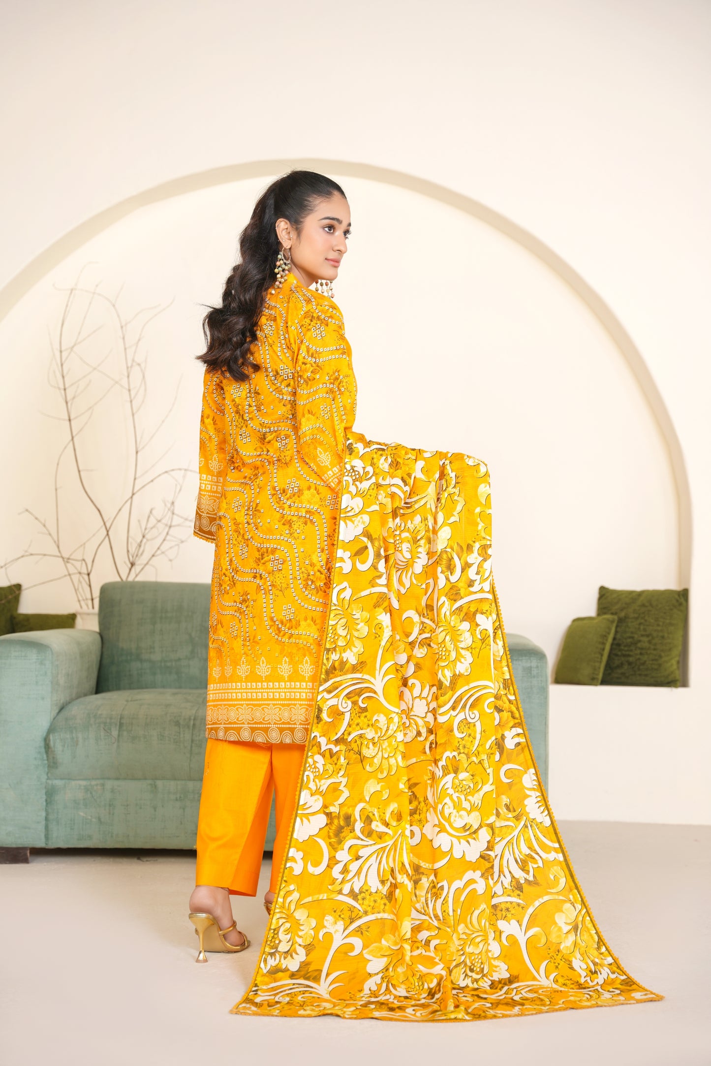Rang Reza By Anaya Noor Embroidered Bana Dora 3PC