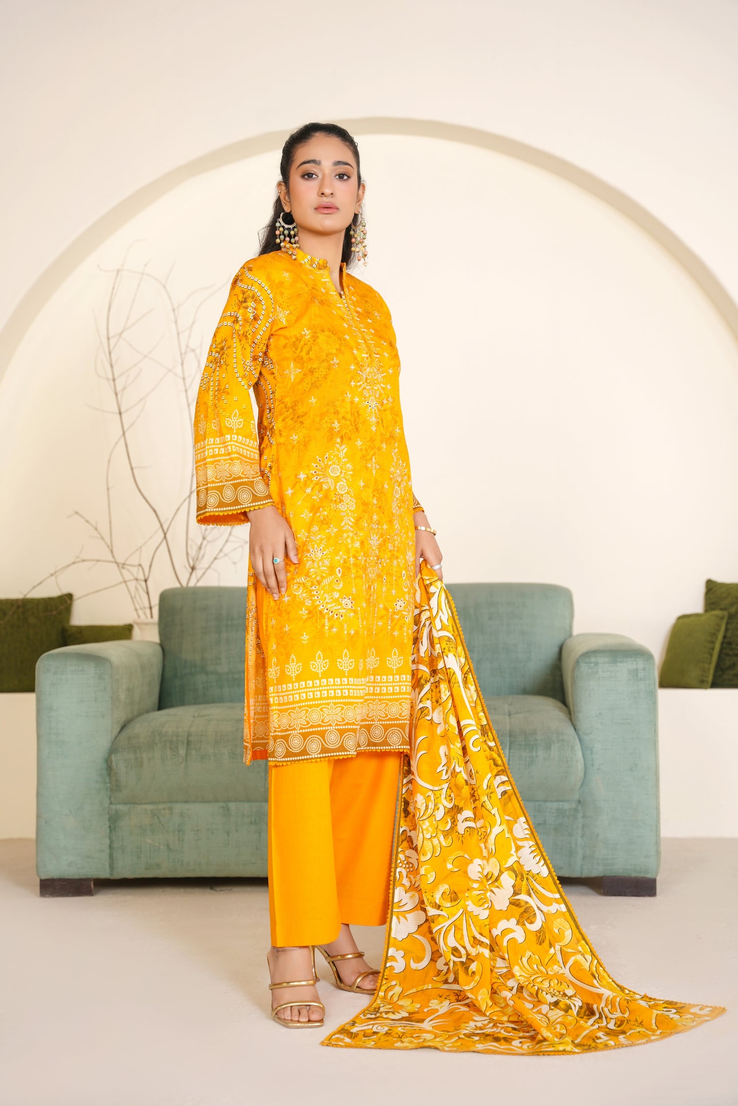 Rang Reza By Anaya Noor Embroidered Bana Dora 3PC