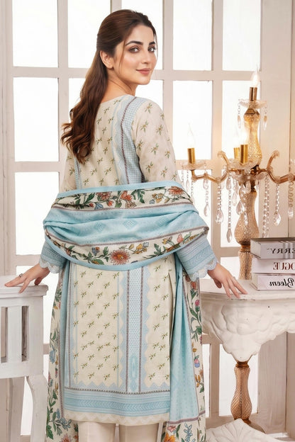Mashaim Digital Printed Khaddar 3PC