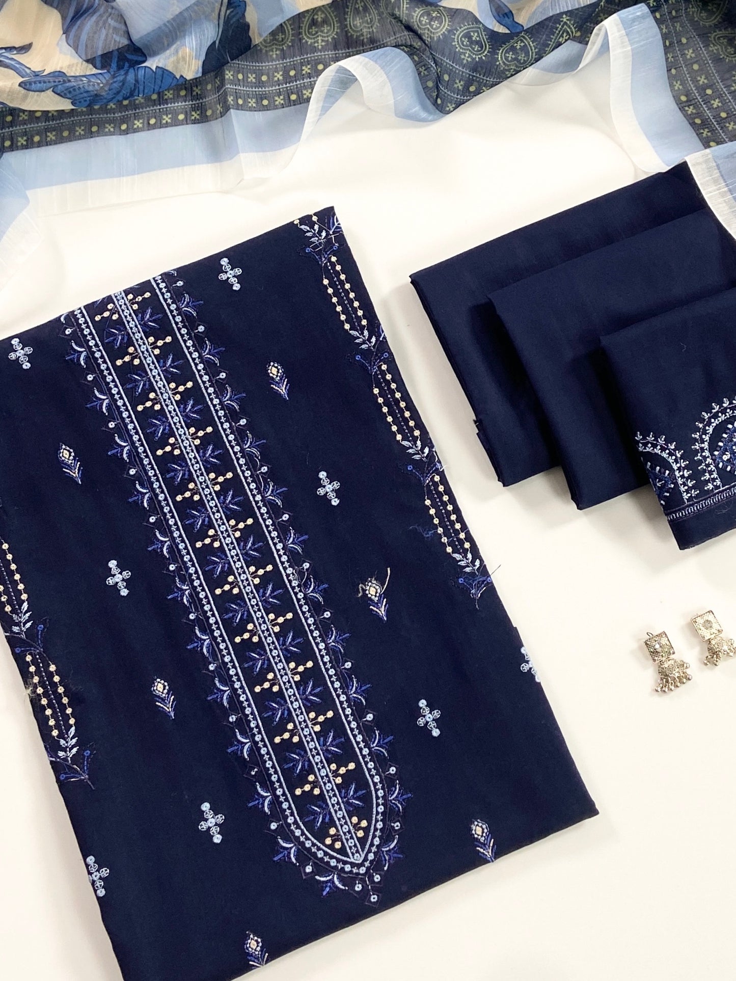 Lakhany Fully Embroidered Lawn 3PC