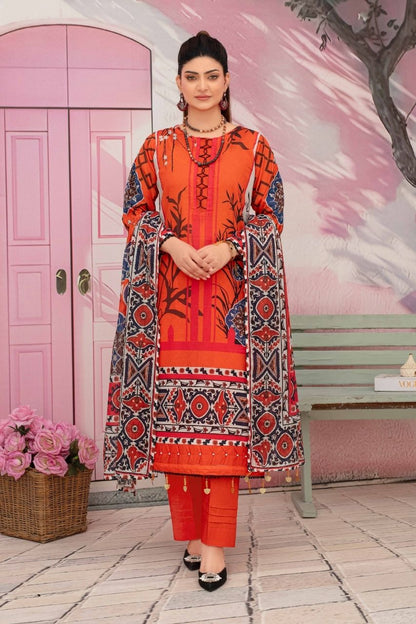Fabiha By Feroza Digital Printed Lawn 3PC
