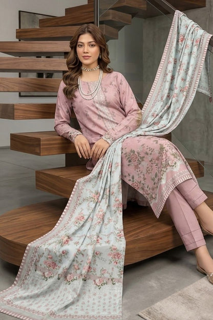 Mausummery Digital Printed Lawn 3PC