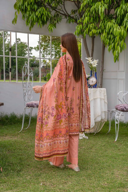 Raabi Premium Printed Lawn 3PC