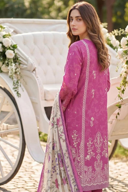 Mashaim Digital Printed Lawn 3PC
