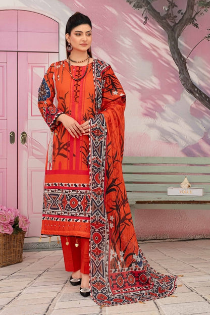 Fabiha By Feroza Digital Printed Lawn 3PC