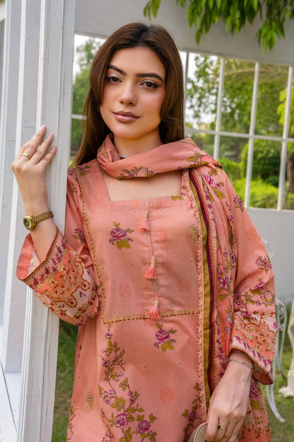 Raabi Premium Printed Lawn 3PC