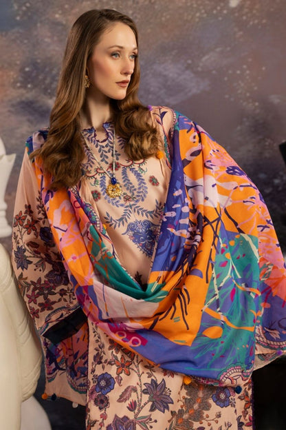 Dill Buro By Paltar Premium Printed Lawn-3PC
