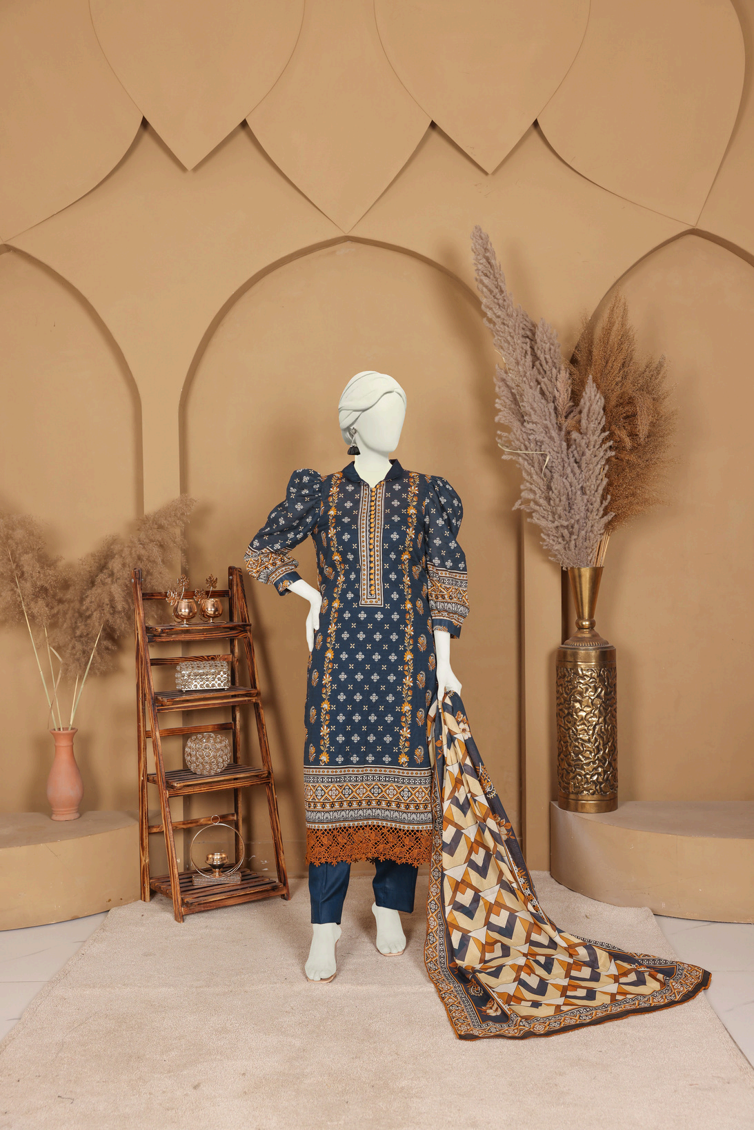 Imsha By Murashe Digital Printed Doria Lawn 3PC
