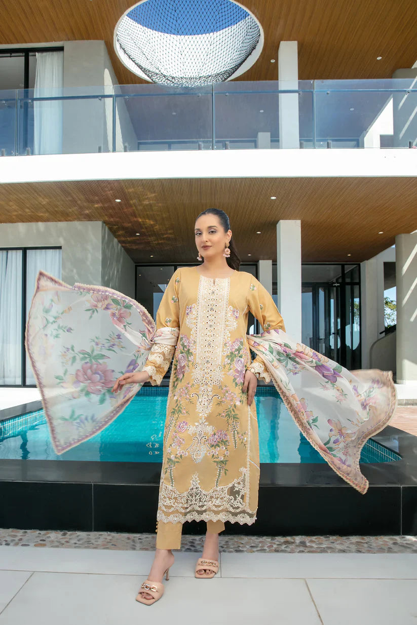 Zevira | Tawakkal Luxury Lawn | 3PC