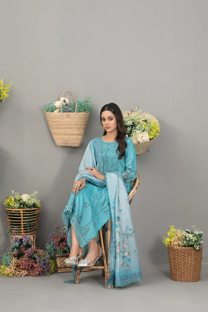 Nurgul By Tawakkal Luxury Lawn 3-PC