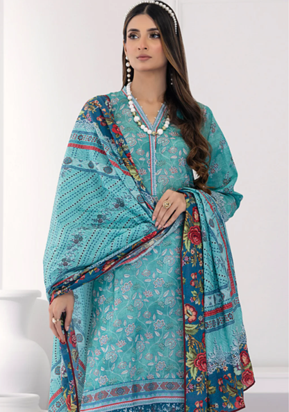 Lakhany Digital Printed Lawn 3PC