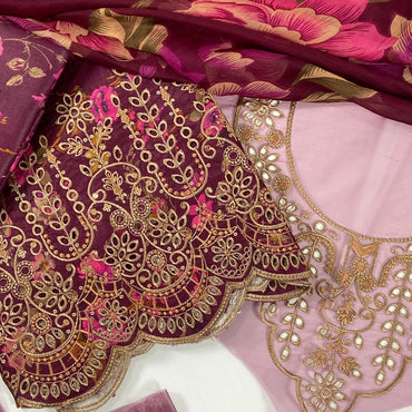 Iznik Emb Luxury Lawn-3PC