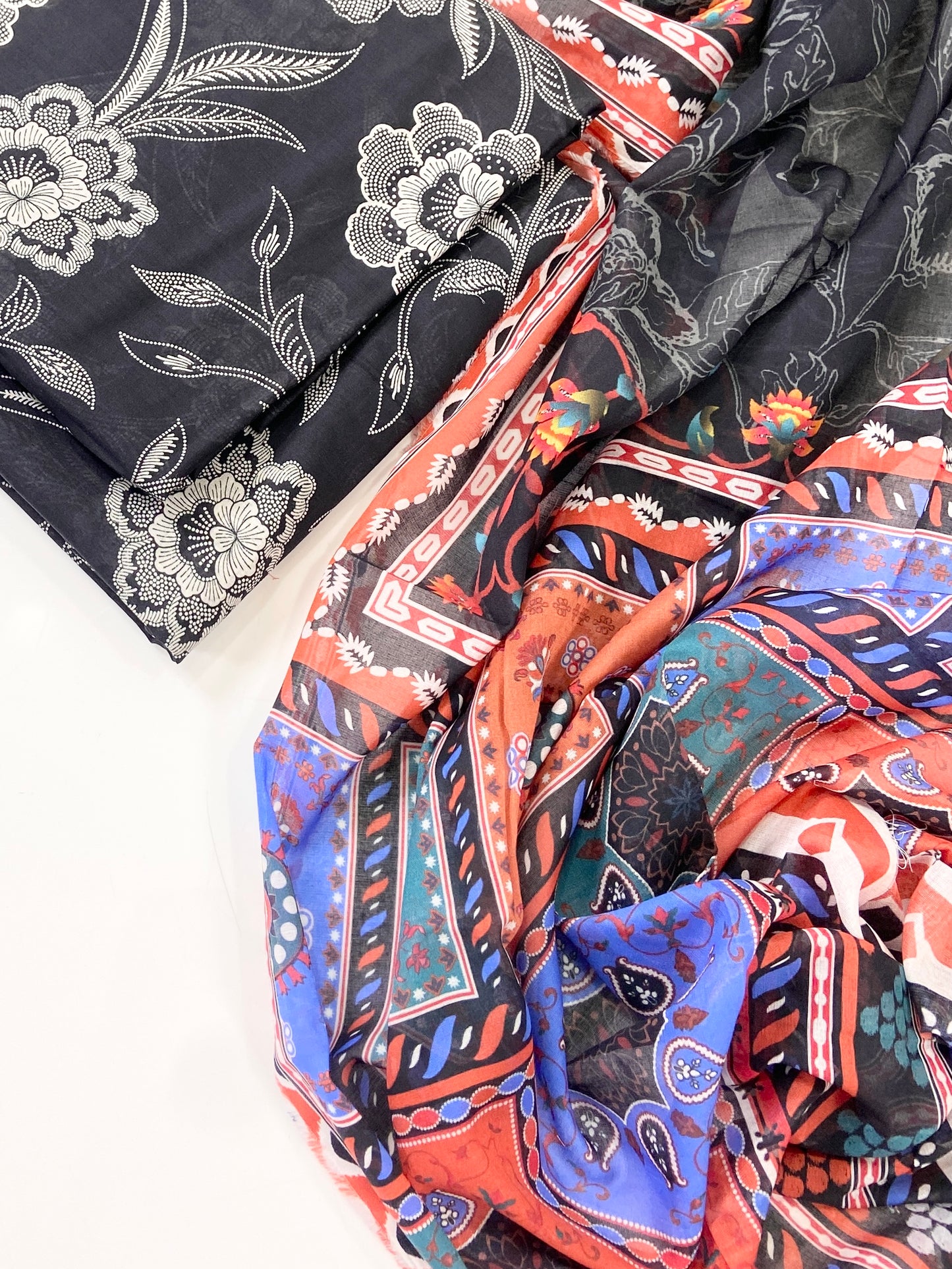 Baroque Digital Printed Lawn 3PC