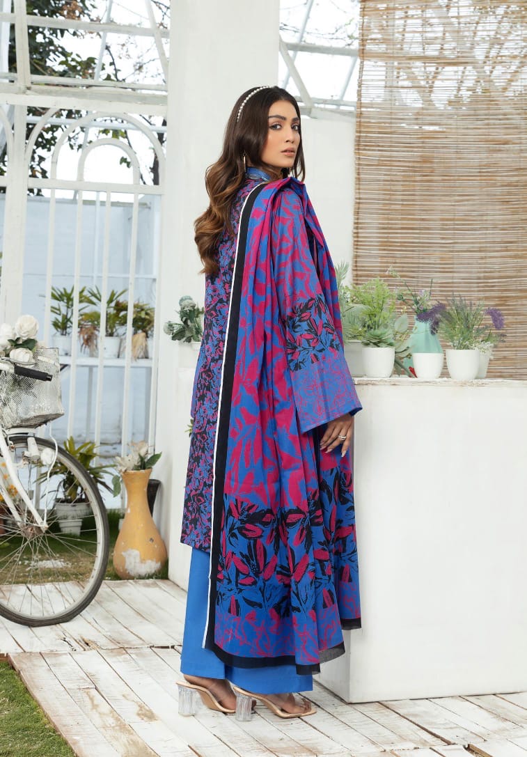 Safa Noor By Nigar Print Lawn 3-PC