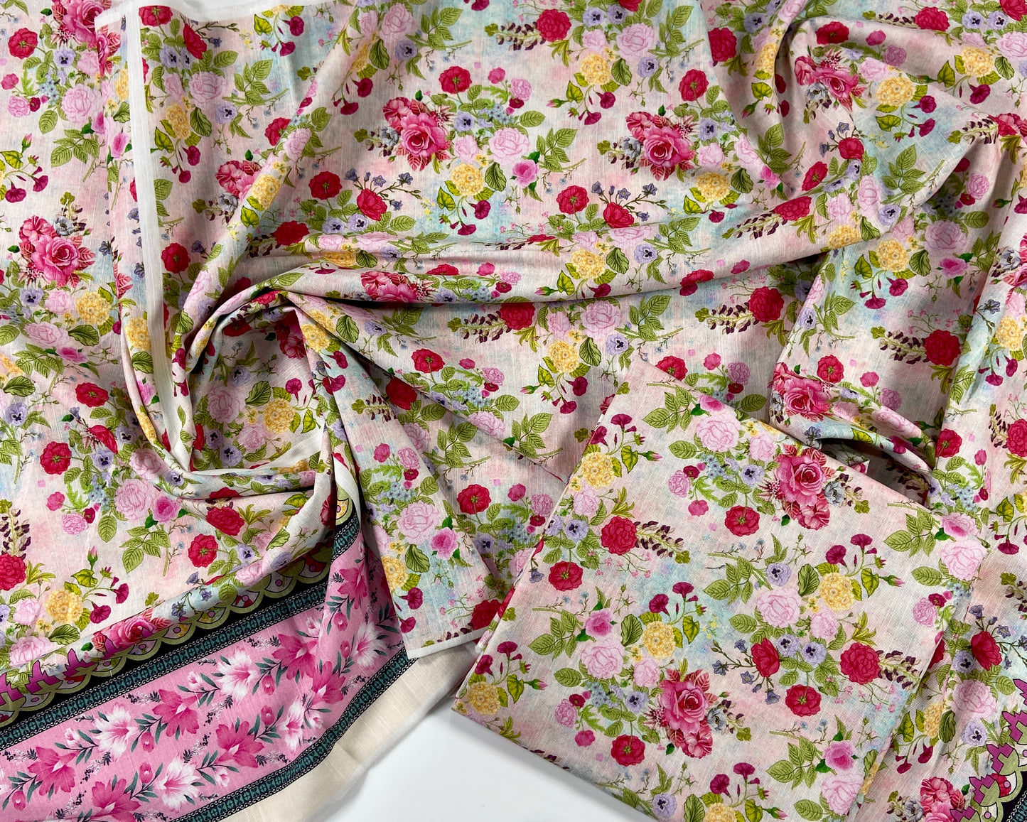 Gul-Ahmed Digital Printed Khaddar Shirt-1PC