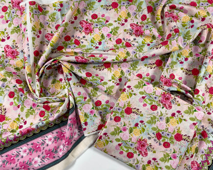 Gul-Ahmed Digital Printed Khaddar Shirt-1PC