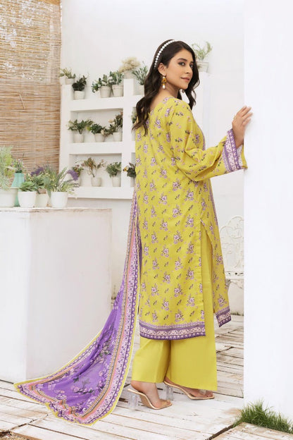 Safa Noor By Nigar Print Lawn 3-PC