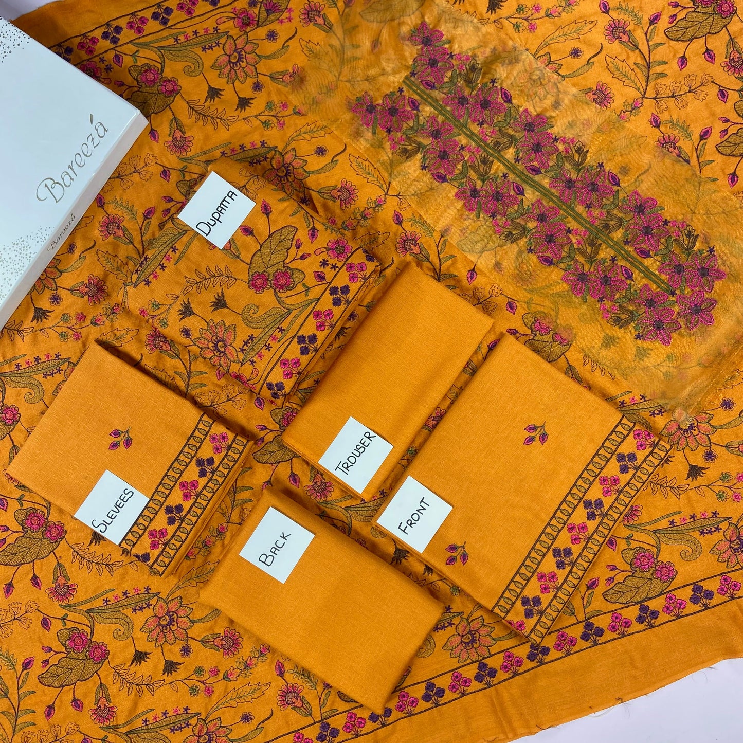 Bareeze Heavy Embroidered Karandi 3-PC