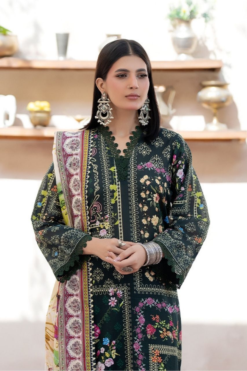 Mahr Mah By Paltar Luxury Printed Lawn 3PC