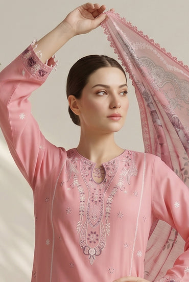 Dewani By Anaya Noor – Embroidered Lawn 3PC