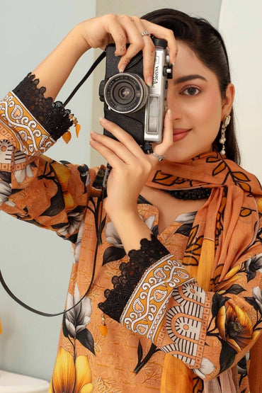 Fabiha By Feroza Digital Printed Lawn 3PC