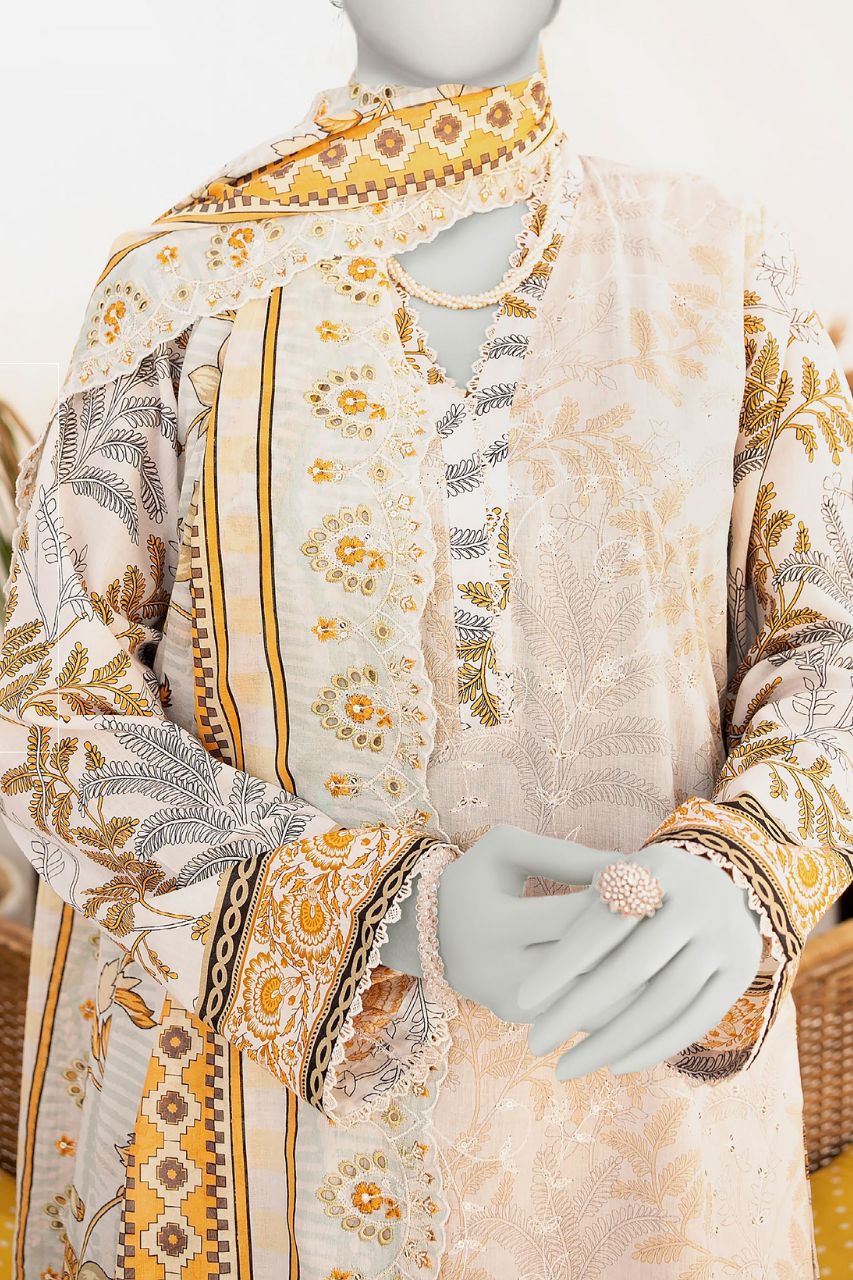 Seher By Almeerah Luxury Printed Embroidered Lawn 3PC