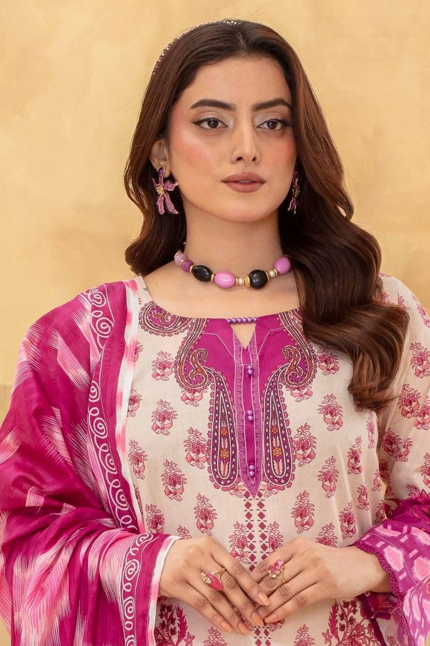 Fabiha By Feroza Digital Printed Lawn 3PC