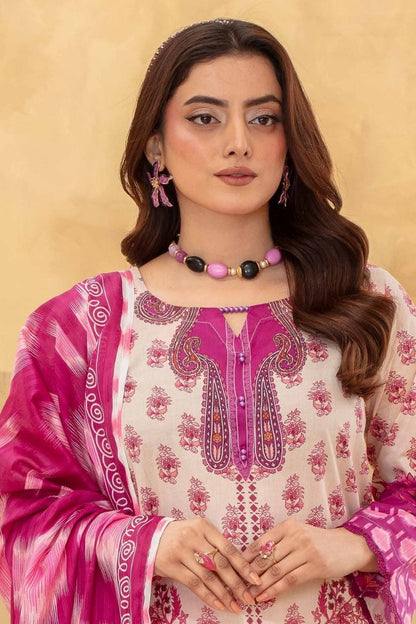 Fabiha By Feroza Digital Printed Lawn 3PC