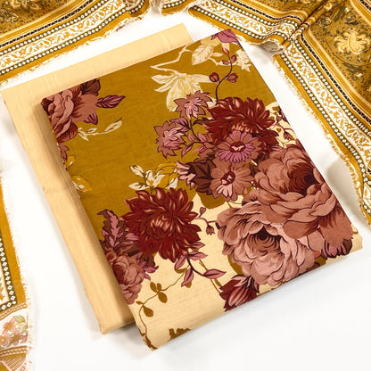 Bonanza Satrangi Digital Printed Khaddar 3PC