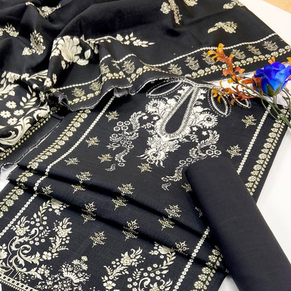 Mashaim Digital Printed Khaddar 3PC