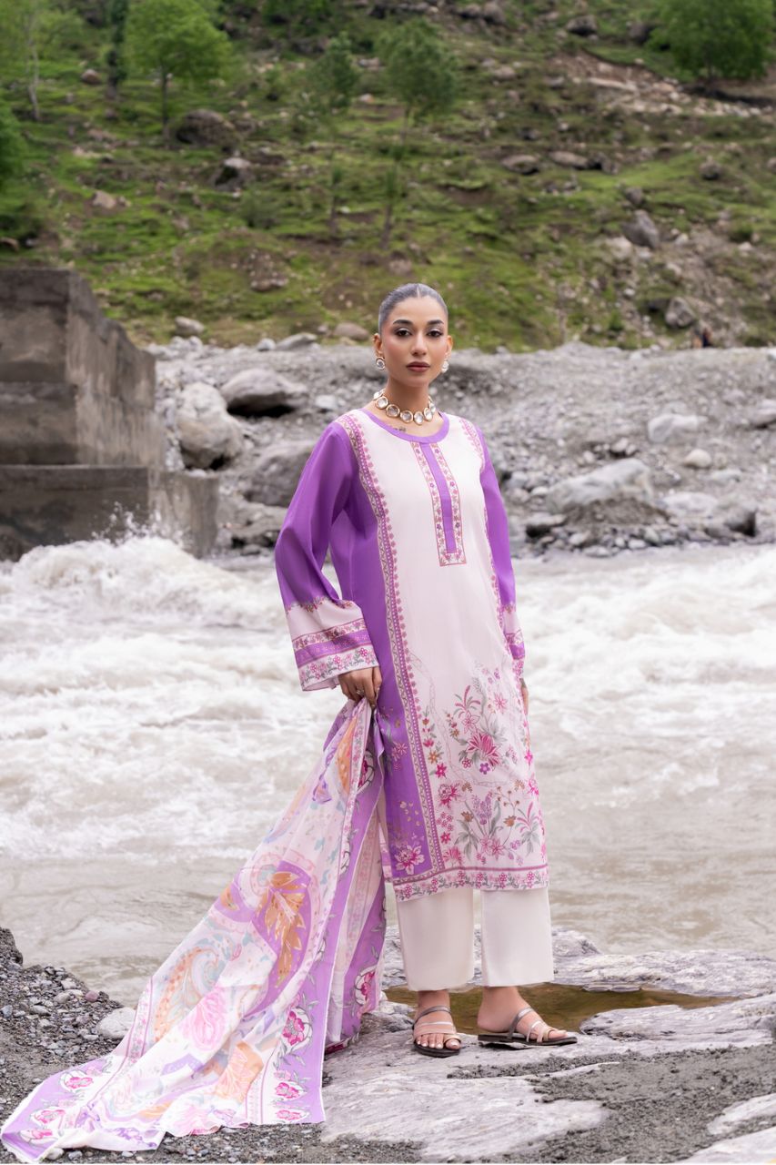 Minha By Shanaya Digital Printed Lawn 3PC