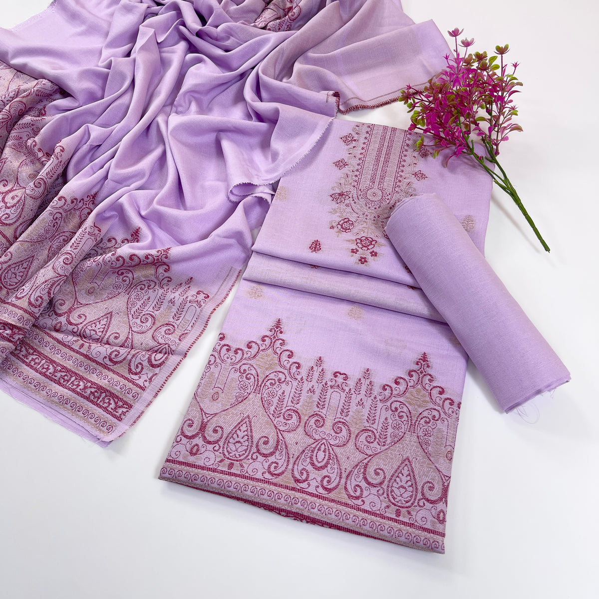 Sapphire Jacquard Karandi 3PC