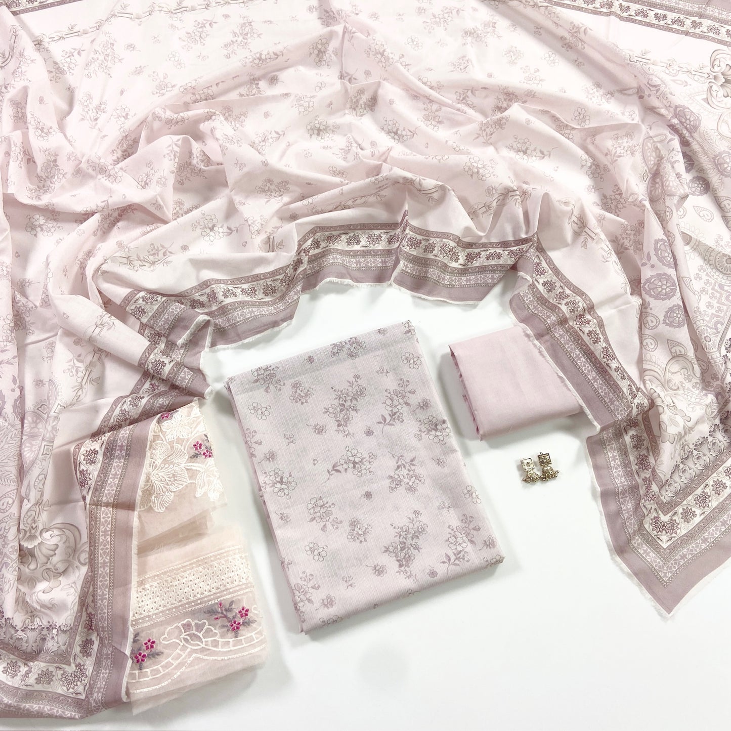 Shanaya Digital Emb Lawn 3PC