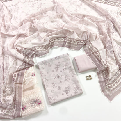 Shanaya Digital Emb Lawn 3PC