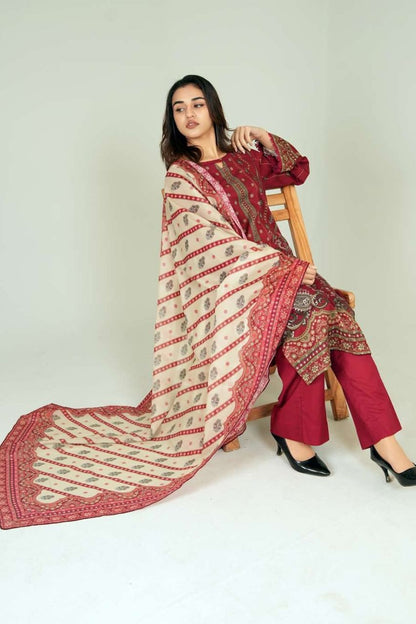 Basant Digital Printed Lawn 3PC
