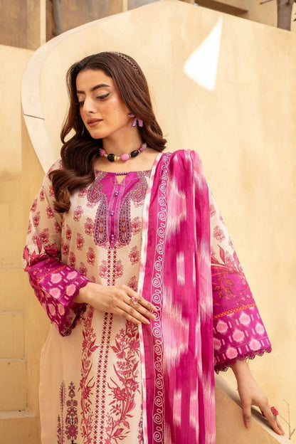 Fabiha By Feroza Digital Printed Lawn 3PC