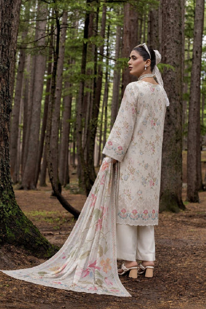 Nura By Shanaya Digital & Emb Lawn Collection 3PC