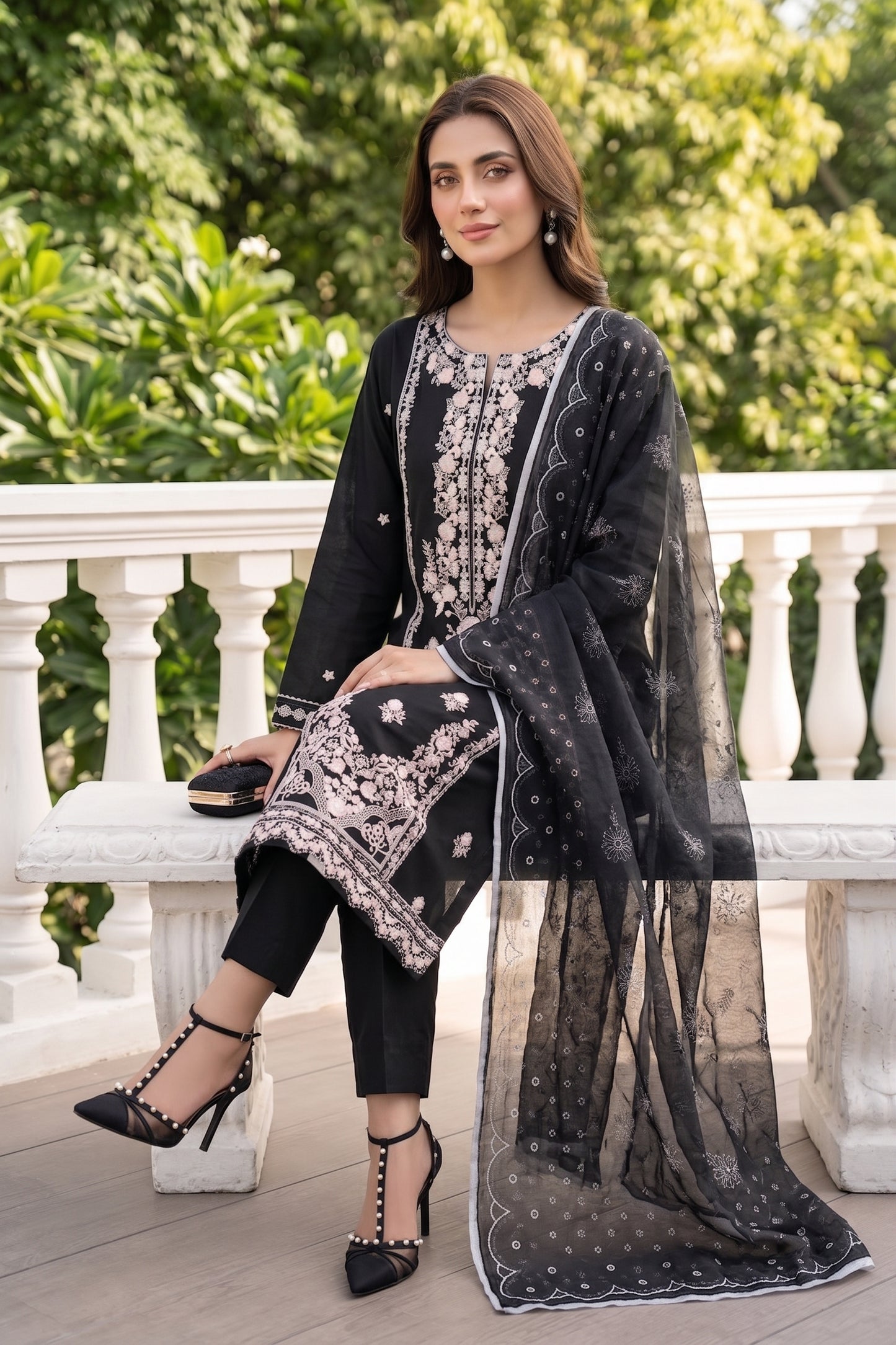 Naqsh-E-Jahan By Anaya Noor Fully Embroidered 3PC