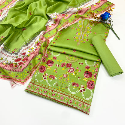Sarah By Shanaya Digital Printed Viscose 3PC