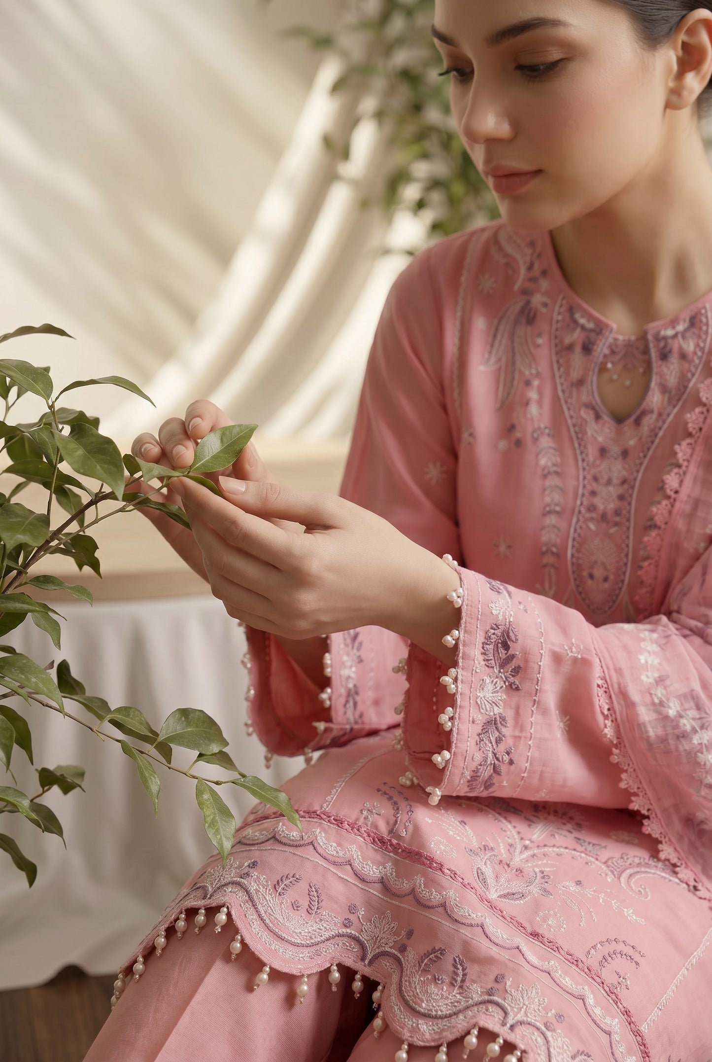 Dewani By Anaya Noor – Embroidered Lawn 3PC