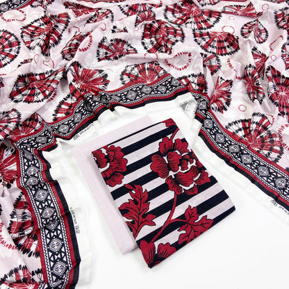 Zesh Digital Printed Khaddar 3PC
