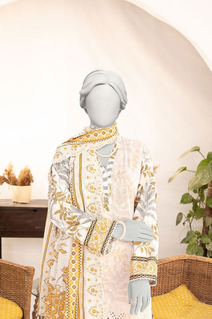 Seher By Almeerah Luxury Printed Embroidered Lawn 3PC