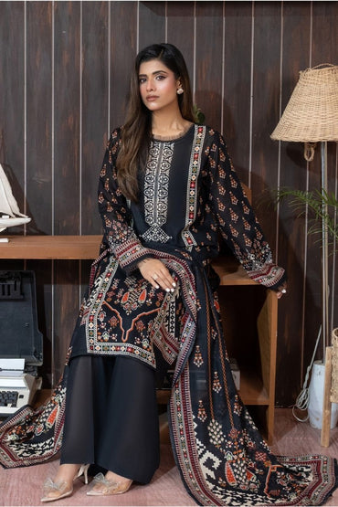Nigaah By Safa Noor Digital Printed Lawn 3PC