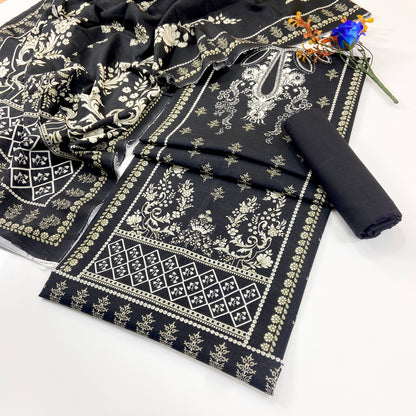 Mashaim Digital Printed Khaddar 3PC