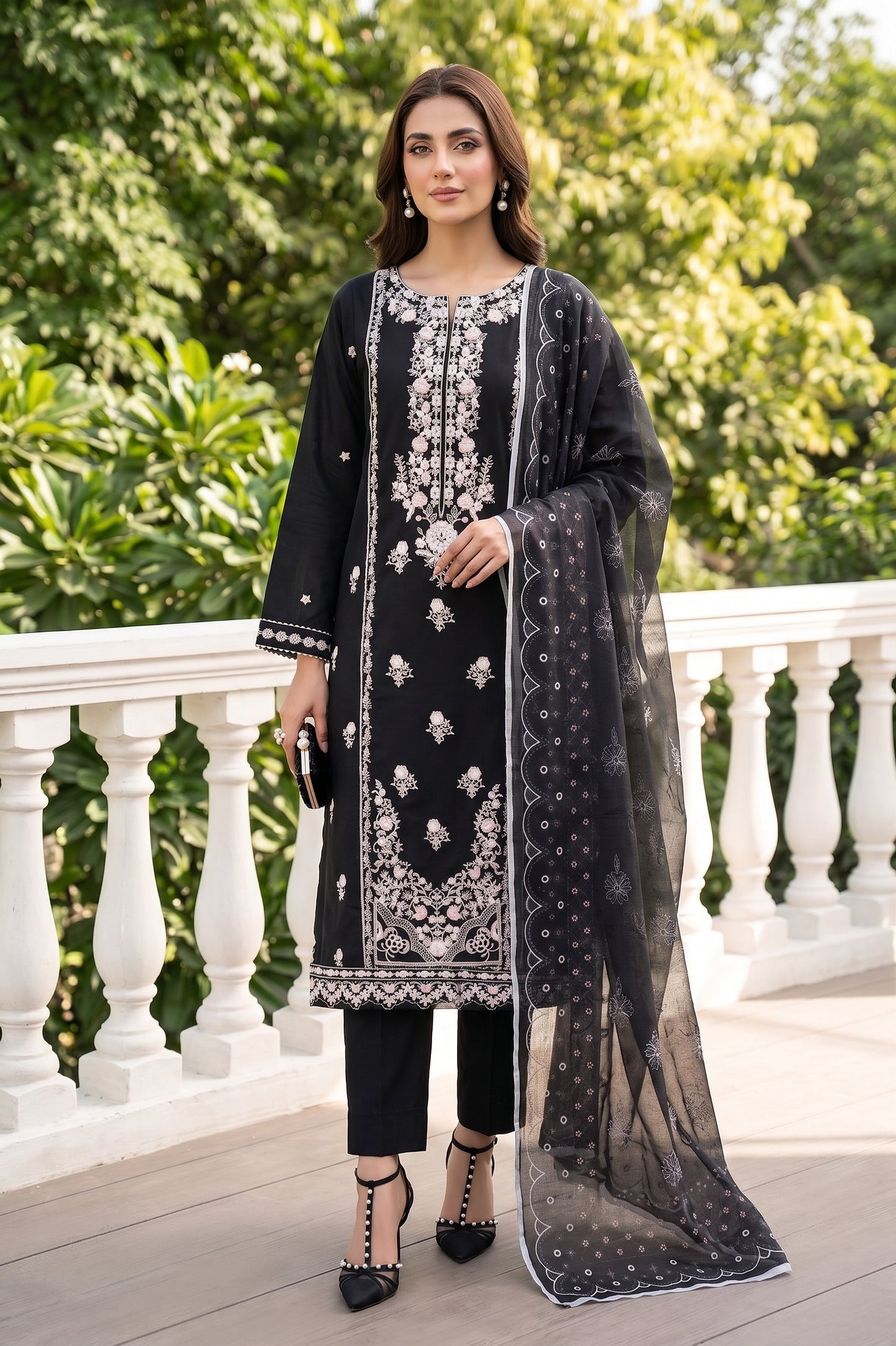 Naqsh-E-Jahan By Anaya Noor Fully Embroidered 3PC