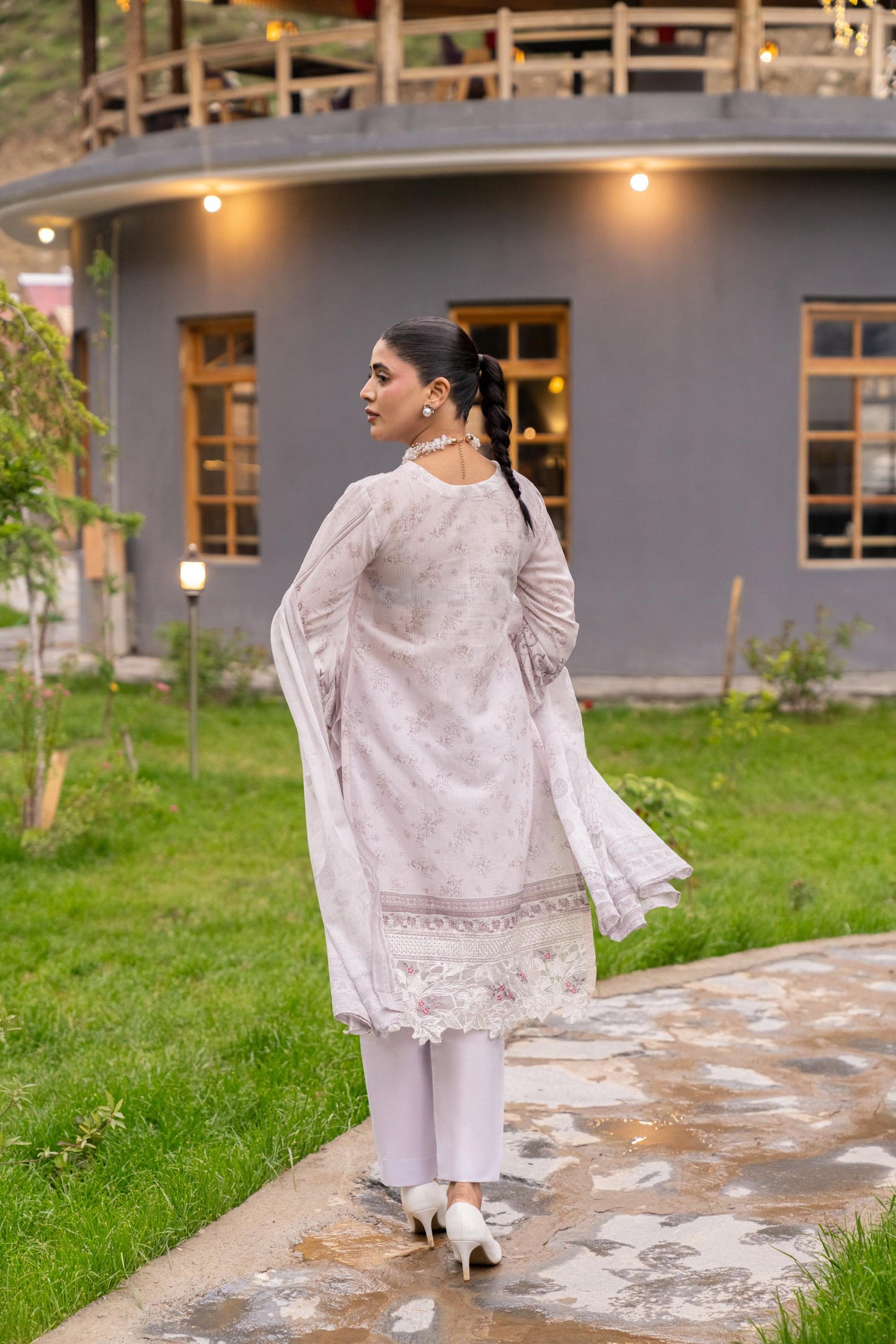 Shanaya Digital Emb Lawn 3PC