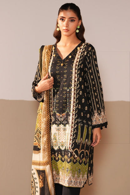 Jacquard By Regalia Digital Printed Lawn 3PC