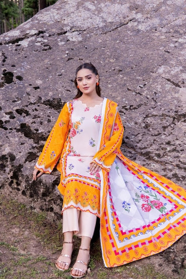 Riwayat By Shanaya Digital Printed Lawn 3PC