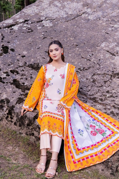 Riwayat By Shanaya Digital Printed Lawn 3PC