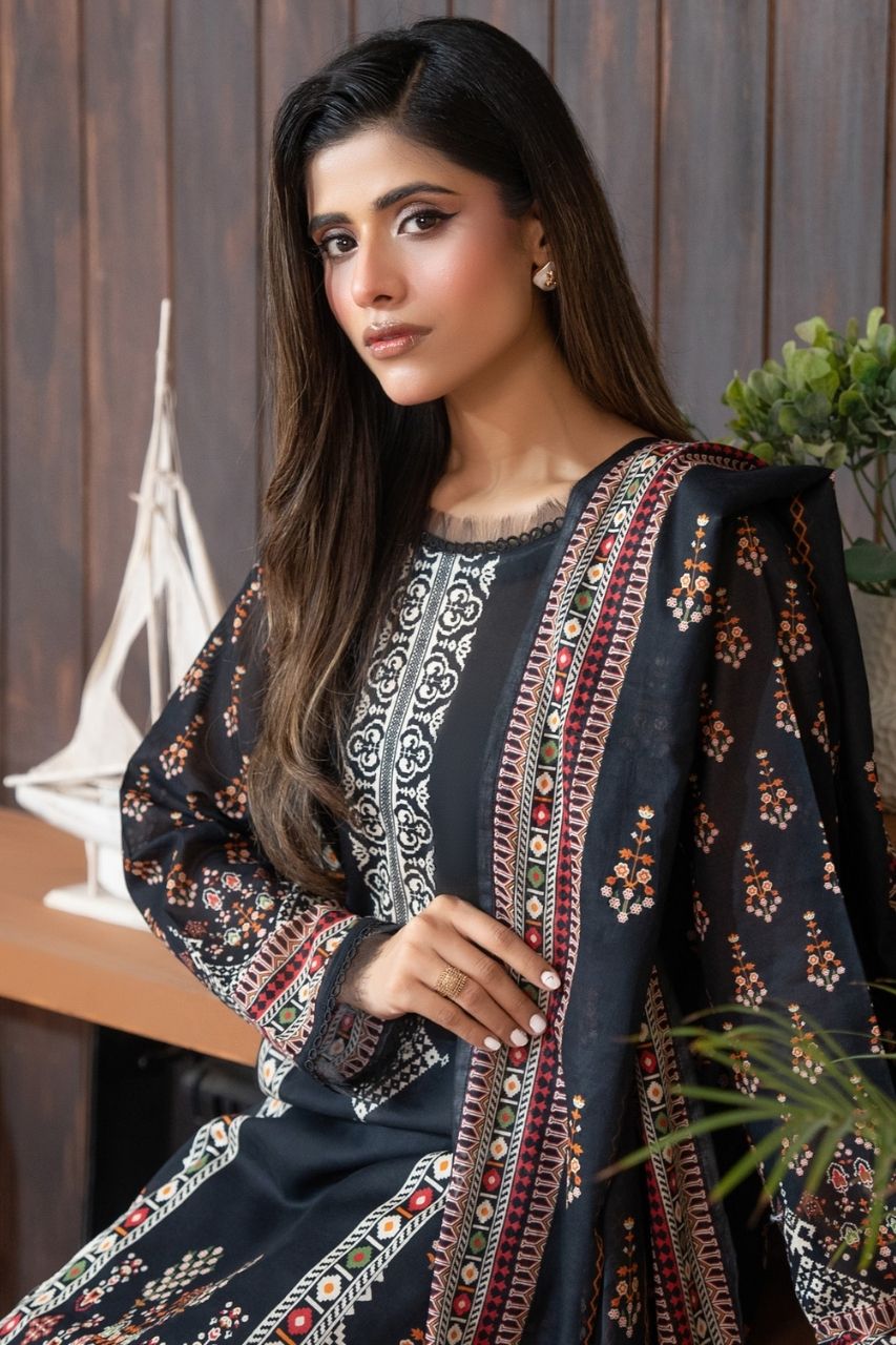 Nigaah By Safa Noor Digital Printed Lawn 3PC